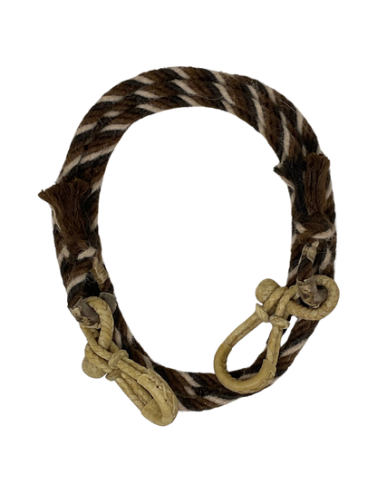 Alpaca Roping Rein W/Rawhide Connectors