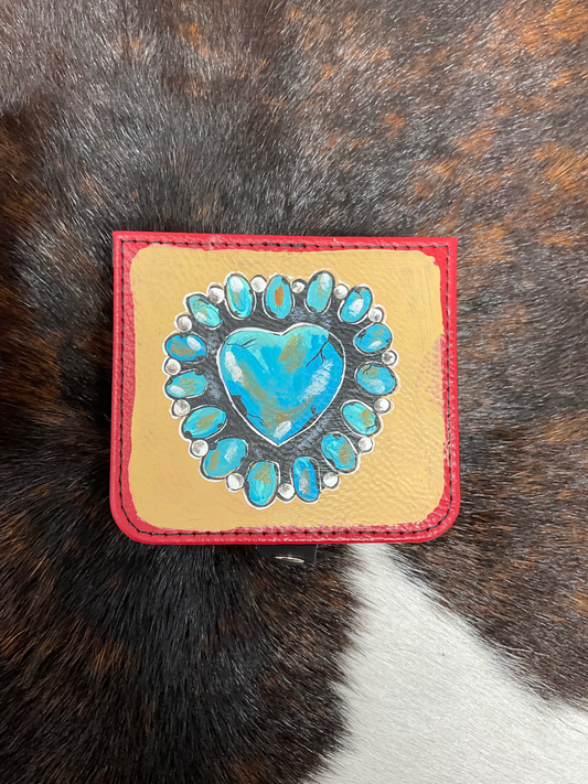 Hand Painted Jewelry Case Small