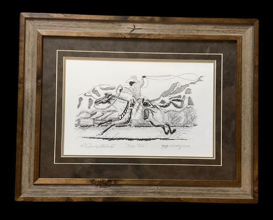 James Shoshone "Yipp-Pahh" Signed Print