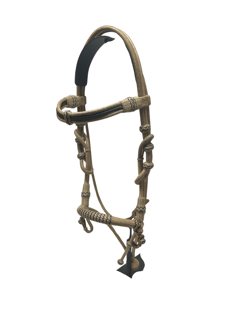 Rawhide Triple Browband w/Bosalita Headstall