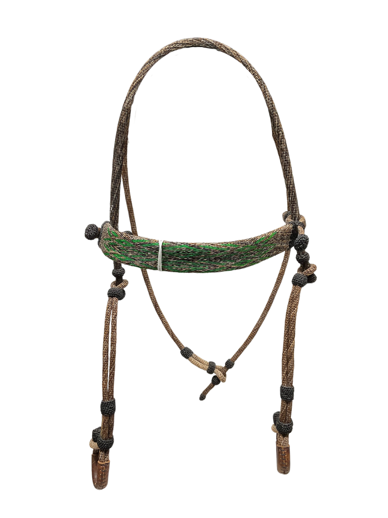 Hitched Horsehair Headstall Round