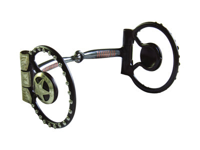 061 - D Ring Snaffle w/Star
