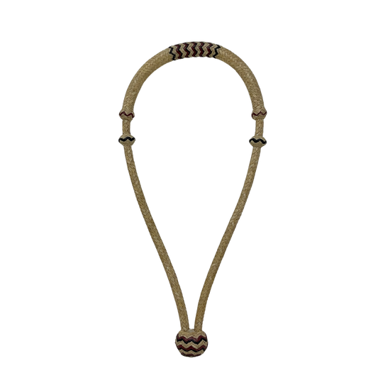 16 Plait 1/4" Bosalita w/Accents