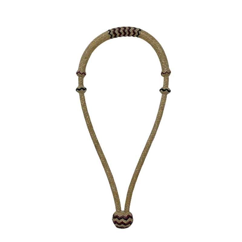 16 Plait 1/4" Bosalita w/Accents