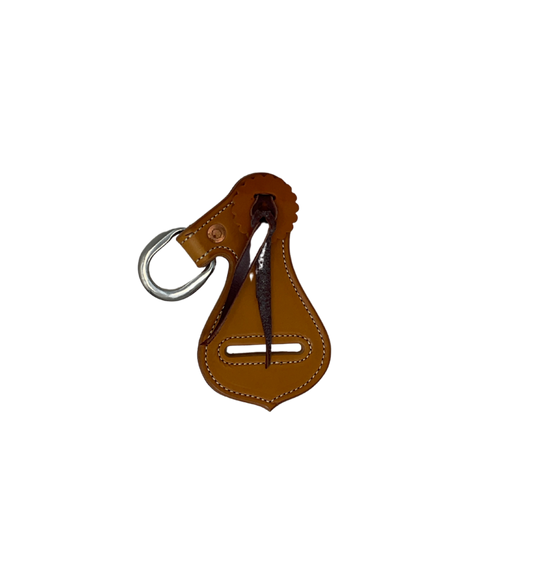 Latigo Keepers w/Breast Collar D's- Single