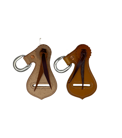 Latigo Keepers w/Breast Collar D's- Single