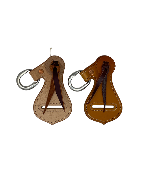 Latigo Keepers w/Breast Collar D's- Single