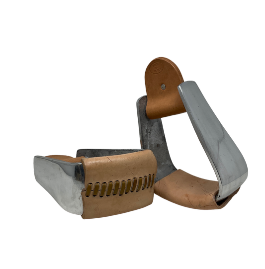 3" Slope Roper Aluminum Stirrup