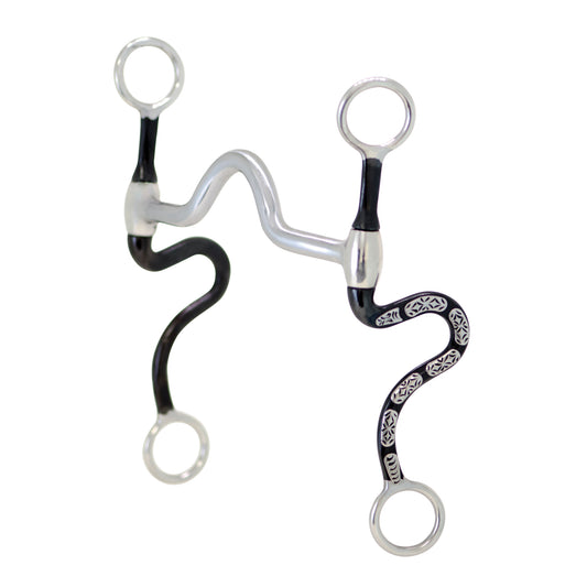 014 - Black Medium Port Curb Bit