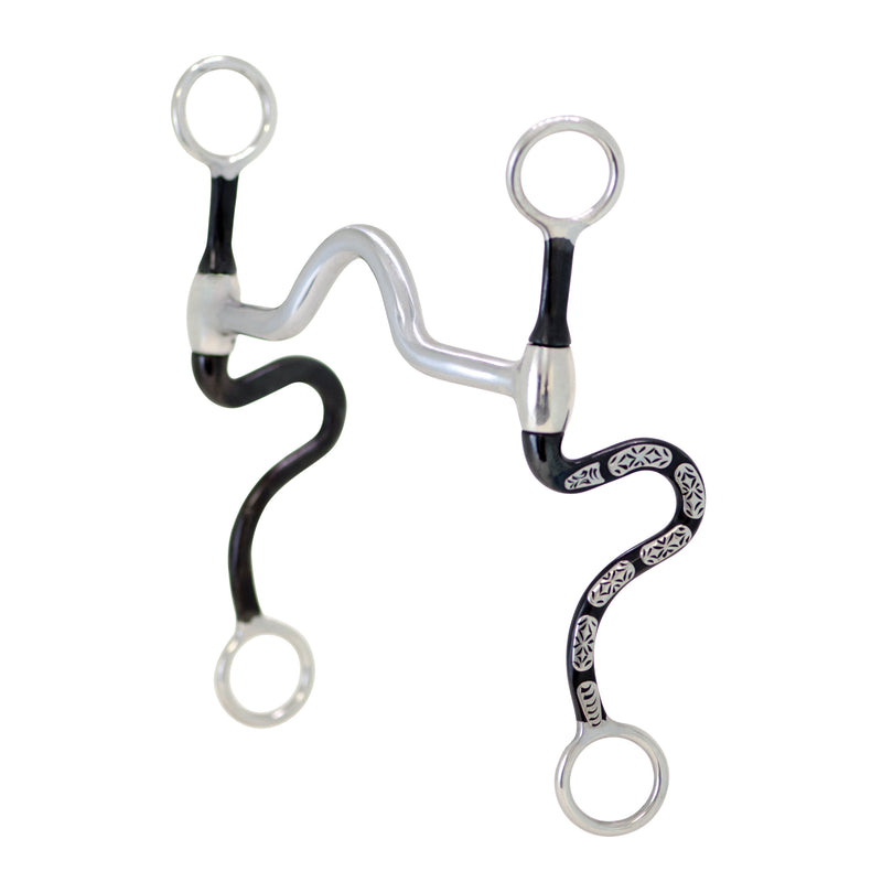 014 - Black Medium Port Curb Bit