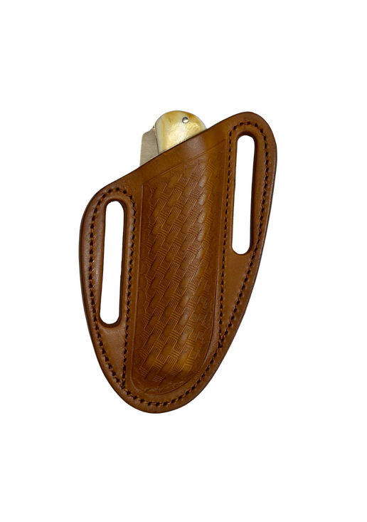 Double Blade Pocket Knife w/Sheath