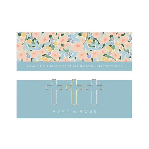 Bookmarks & Cross Paper Clips