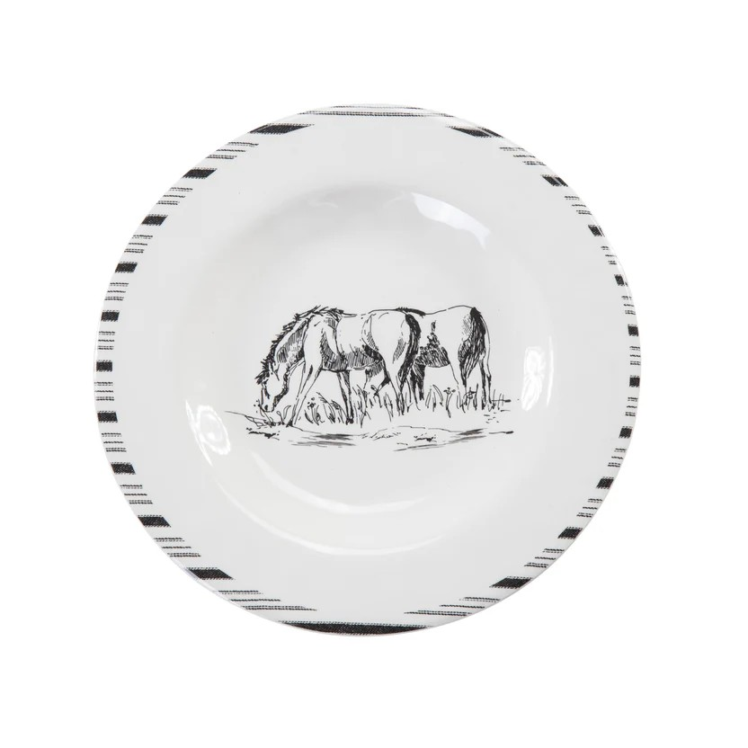 Ranch Life Salad Plates - set of 4
