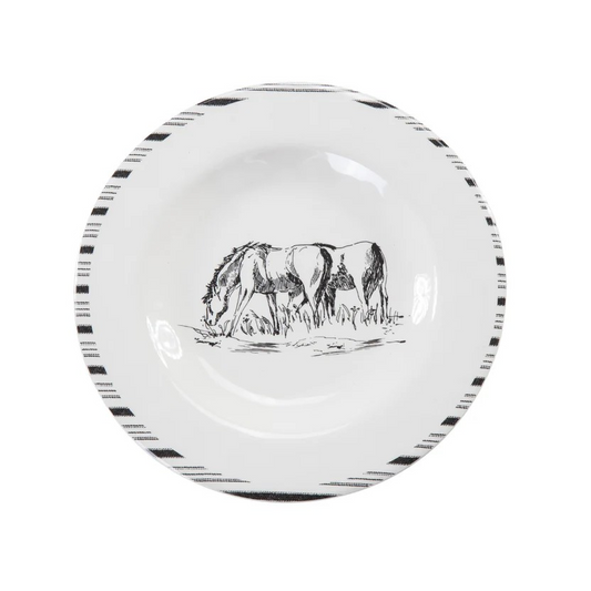 Ranch Life Salad Plates - set of 4