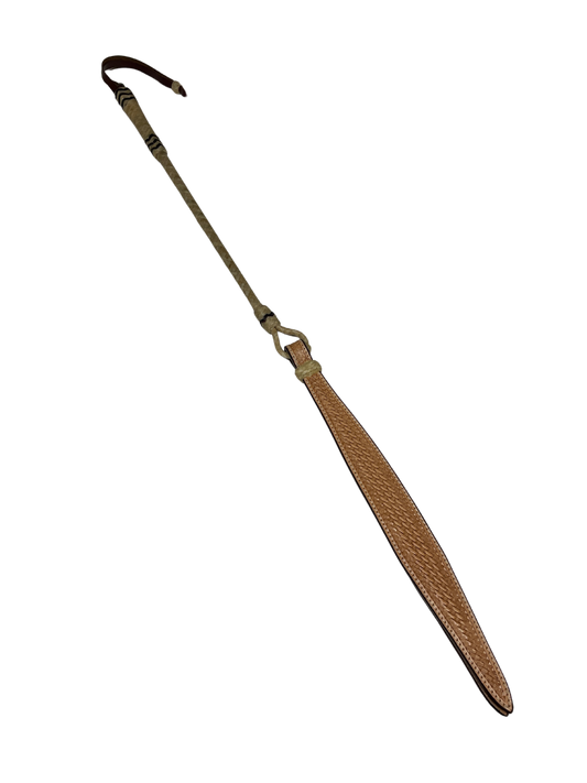 California Rawhide Quirt with Accents