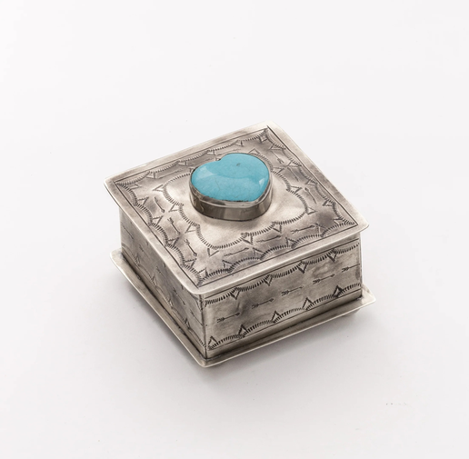 Small Box w/Turquoise Heart