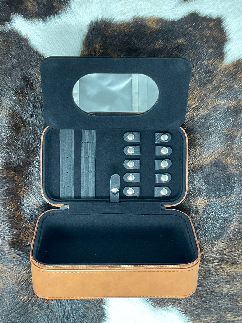 Hand Painted Jewelry Case Large