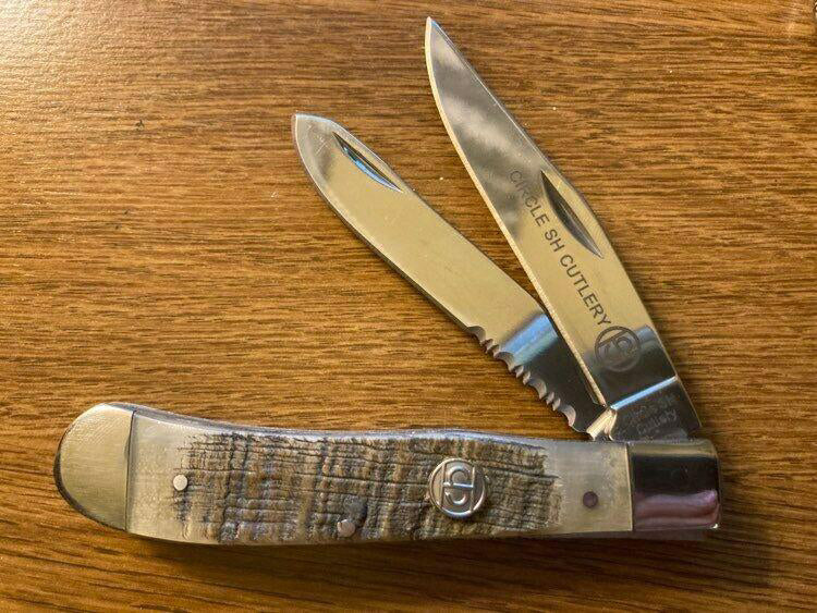 Double Blade Pocket Knife