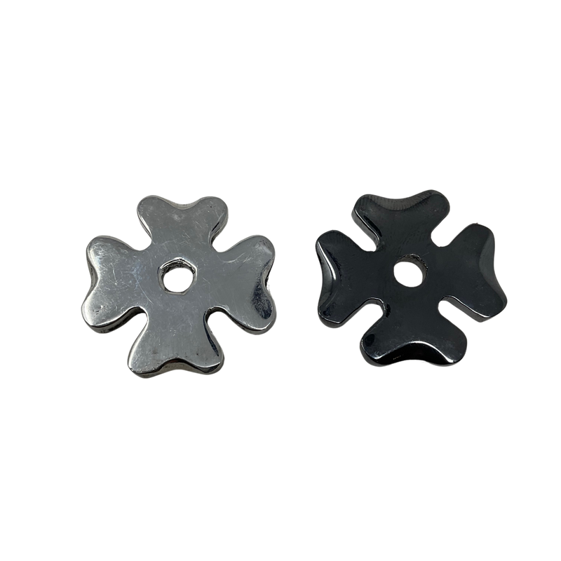 1 1/4" Clover Leaf Rowel - Pair
