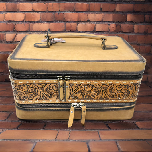 Large Leather Jewely Case