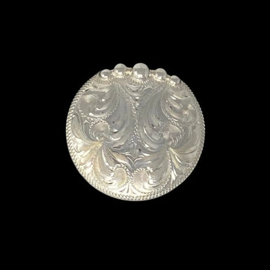 Manzanillo Loopback Concho- Silver Plate