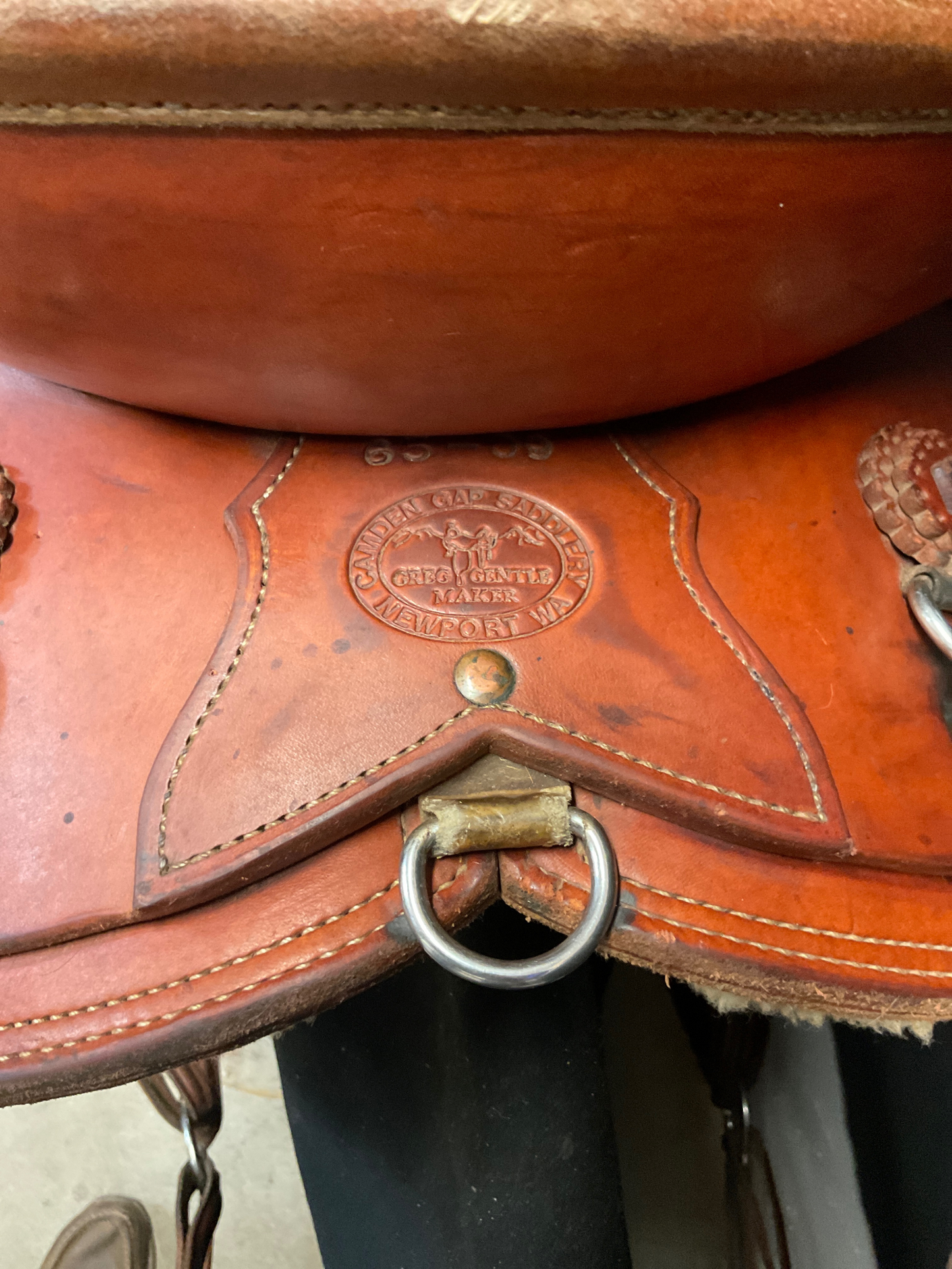 Consignment - Greg Gentle 16 1/2" Mule Saddle