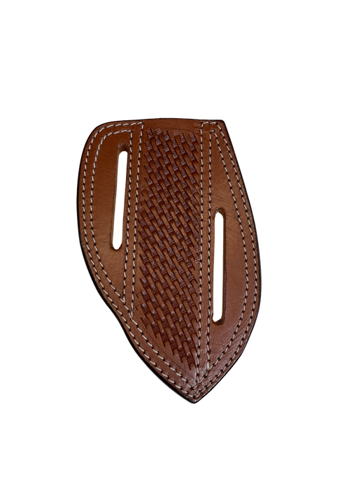 Cross Draw Basket Stamped Sheath