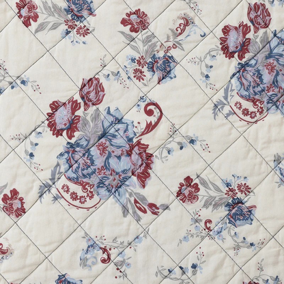 Patchwork Bandana Reversible Full/Queen Quilt Set