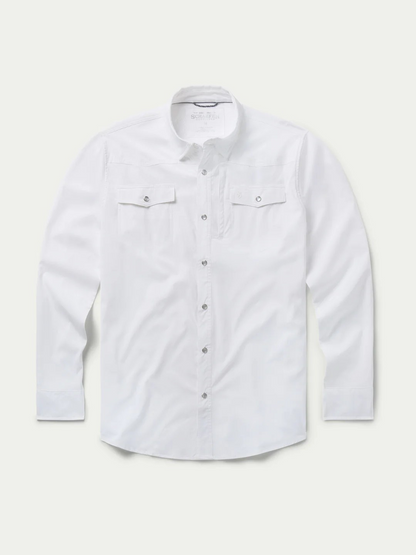 White RangeTek Western Snap Shirt
