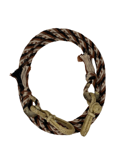 Alpaca Roping Rein W/Rawhide Connectors