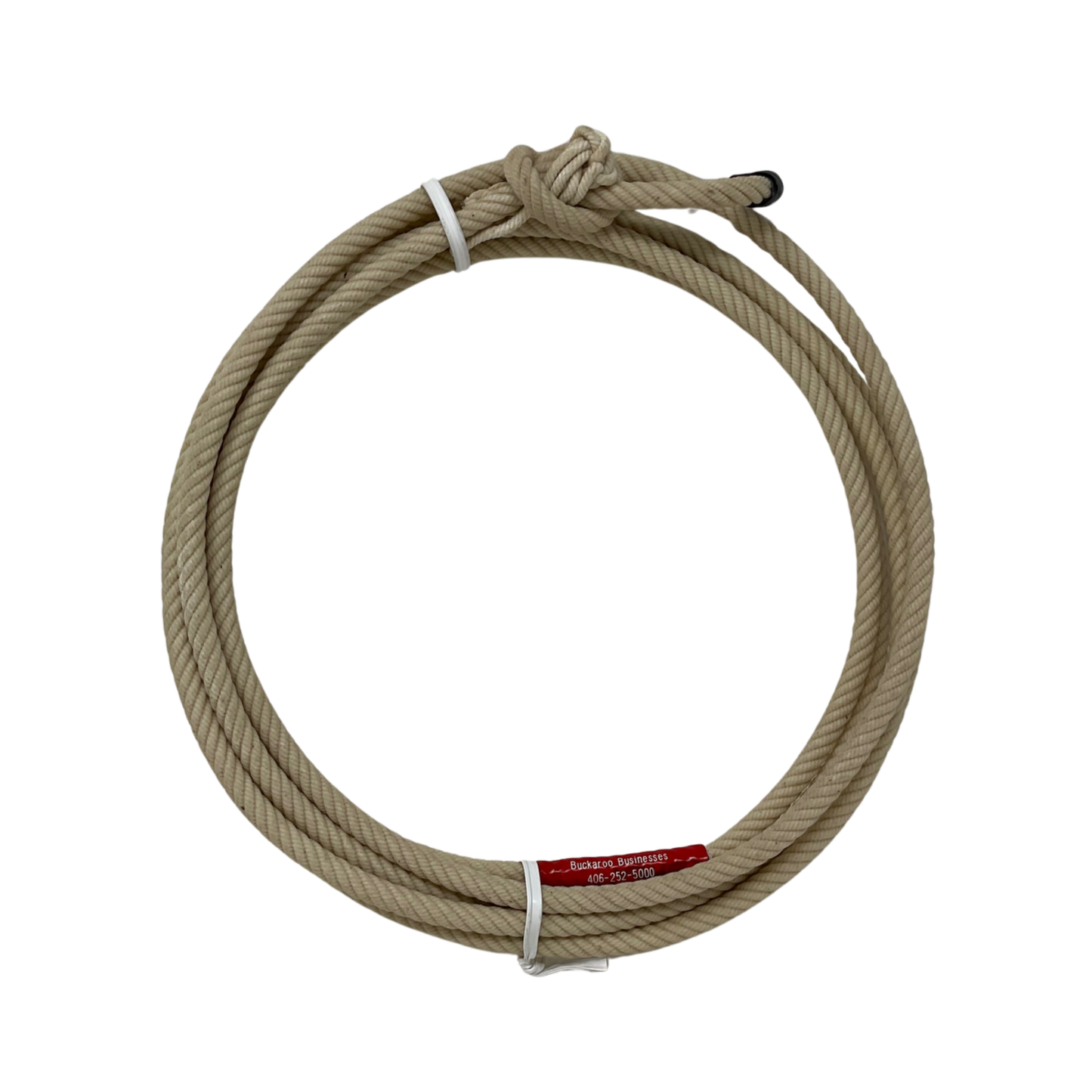 Cotton 5 strand Ranch Rope - Natural