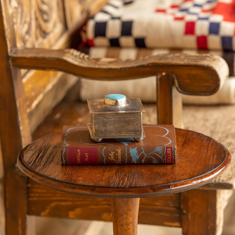 J. Alex Small Box w/ Turquoise Heart
