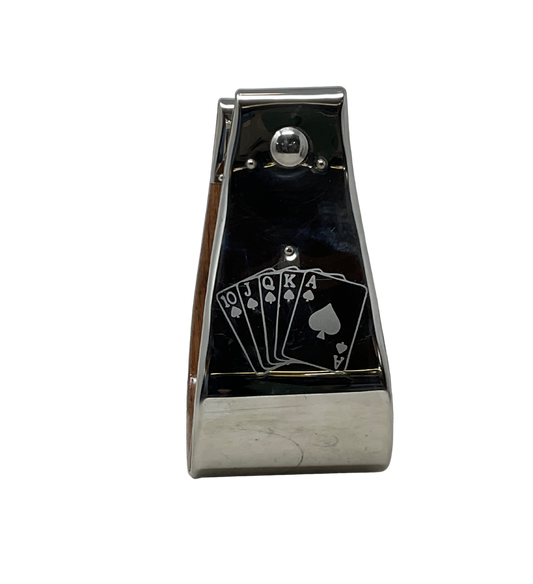 4" Royal Flush Etched Monel Stirrup