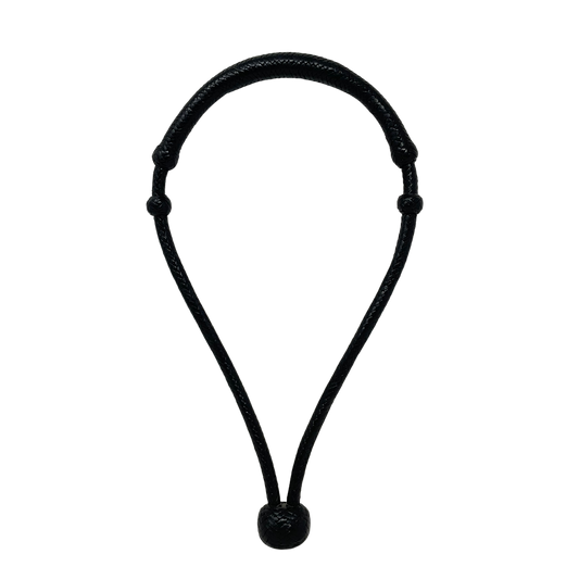 16 Plait 1/4" Bosalita Black Leather