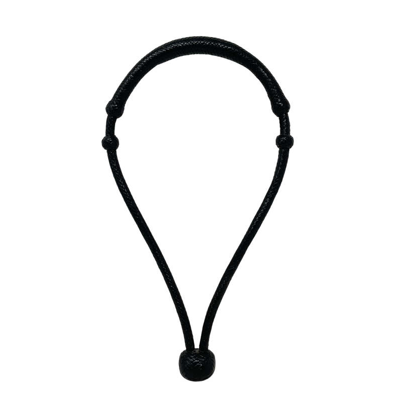 16 Plait 1/4" Bosalita Black Leather