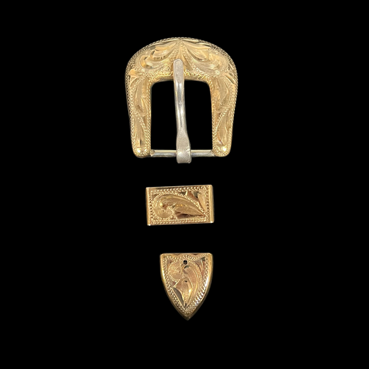 San Antonio Buckle Set- Brass