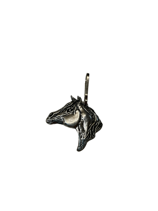 Horse Head Zipper Pull