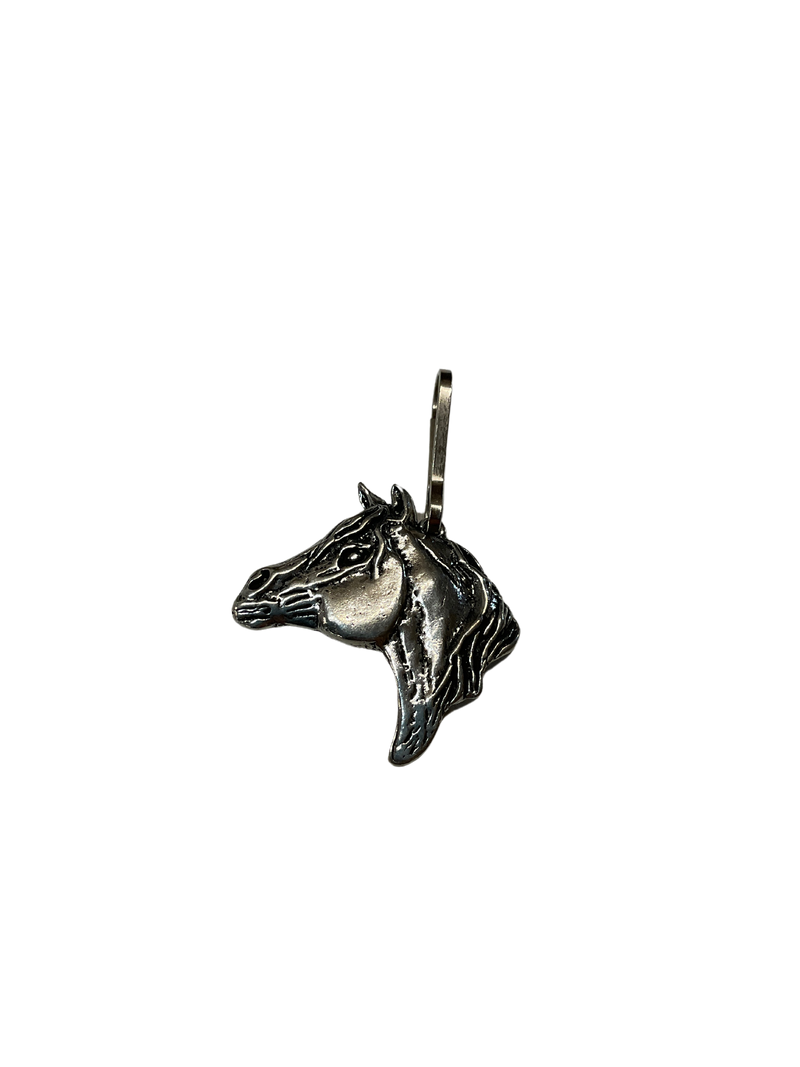 Horse Head Zipper Pull