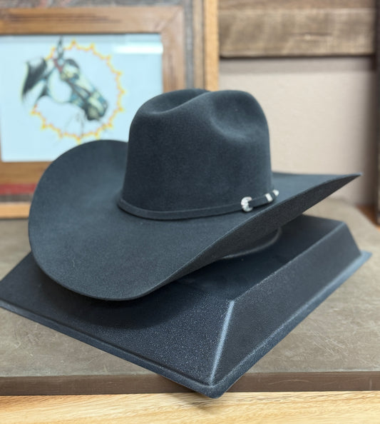 Serratelli Felt Hat - Charcoal Velvet 8X