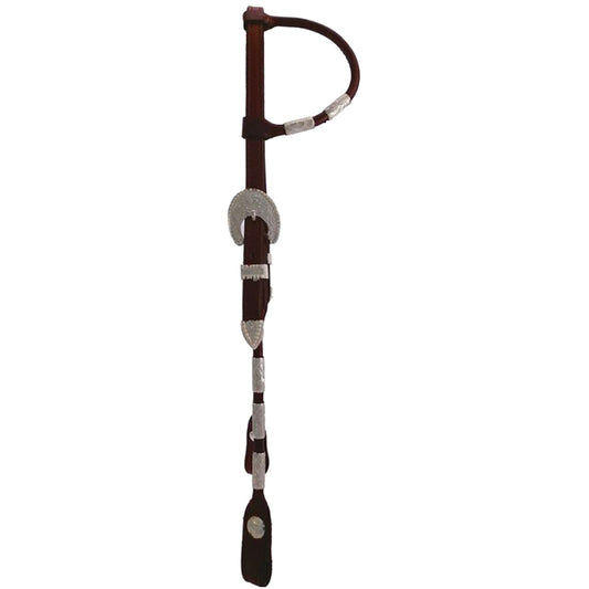 Single Ear Yuma Berry Buckles w/Silver Ferrules