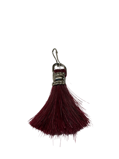 Horsehair Fan Zipper Pull