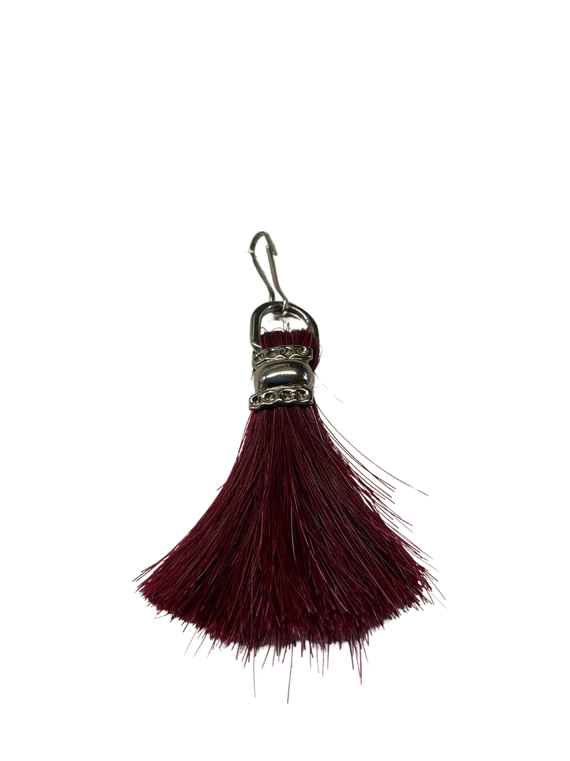 Horsehair Fan Zipper Pull