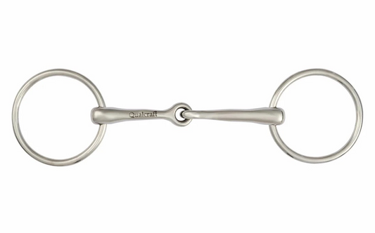 203QC -Stainless Loose Ring Snaffle Bit