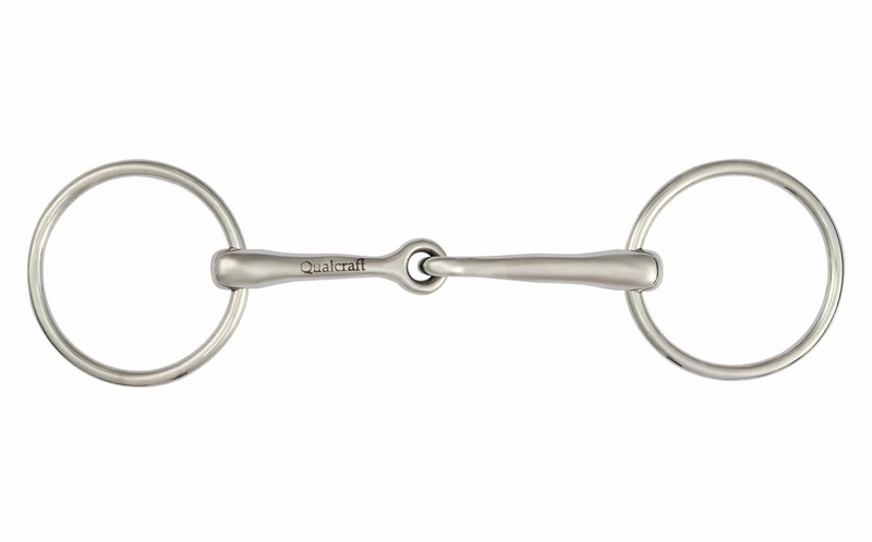 203QC -Stainless Loose Ring Snaffle Bit