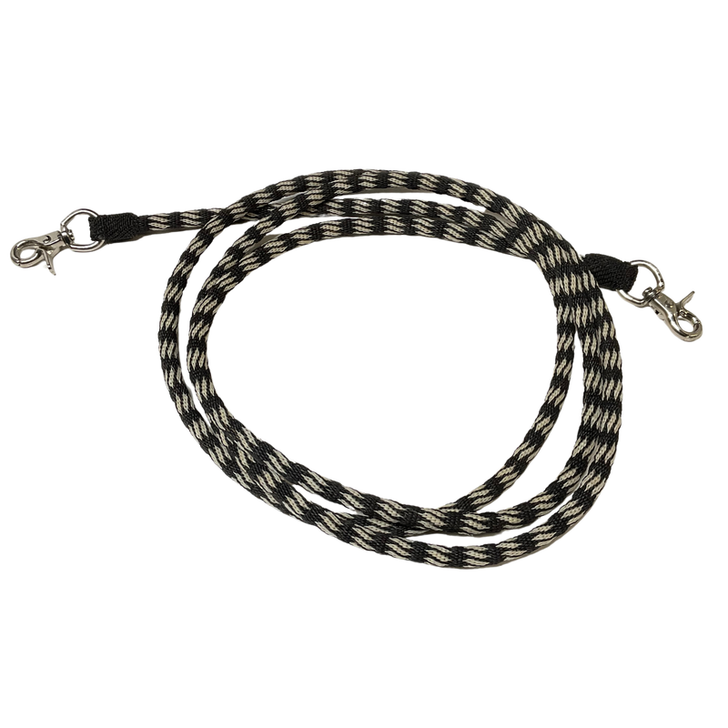 Hitched Horsehair Headstall w/Roping Reins & Nose Band