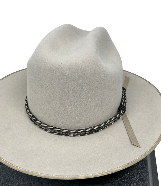 3 Strand Horsehair Hat Band with Knots