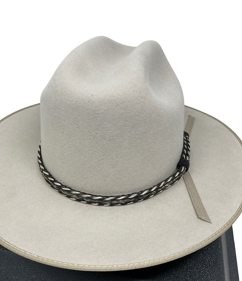 3 Strand Horsehair Hat Band with Knots