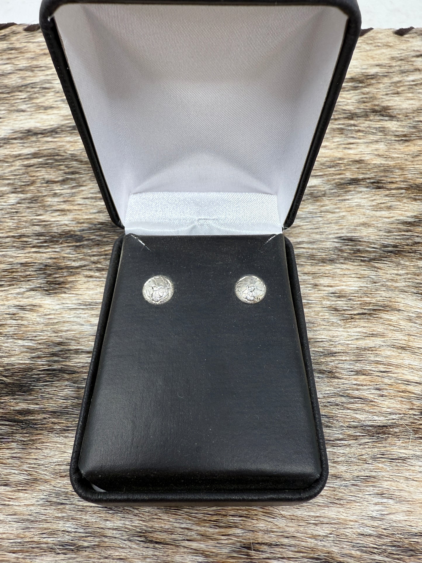 Round Dome Earrings