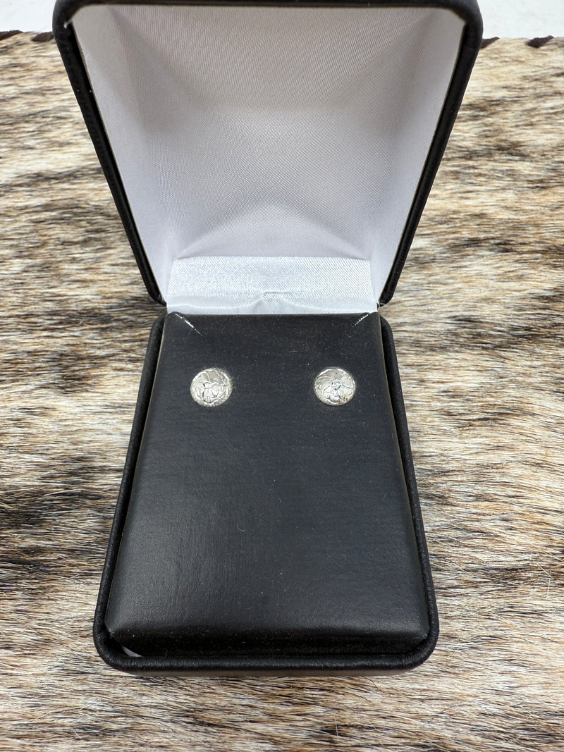 Round Dome Earrings