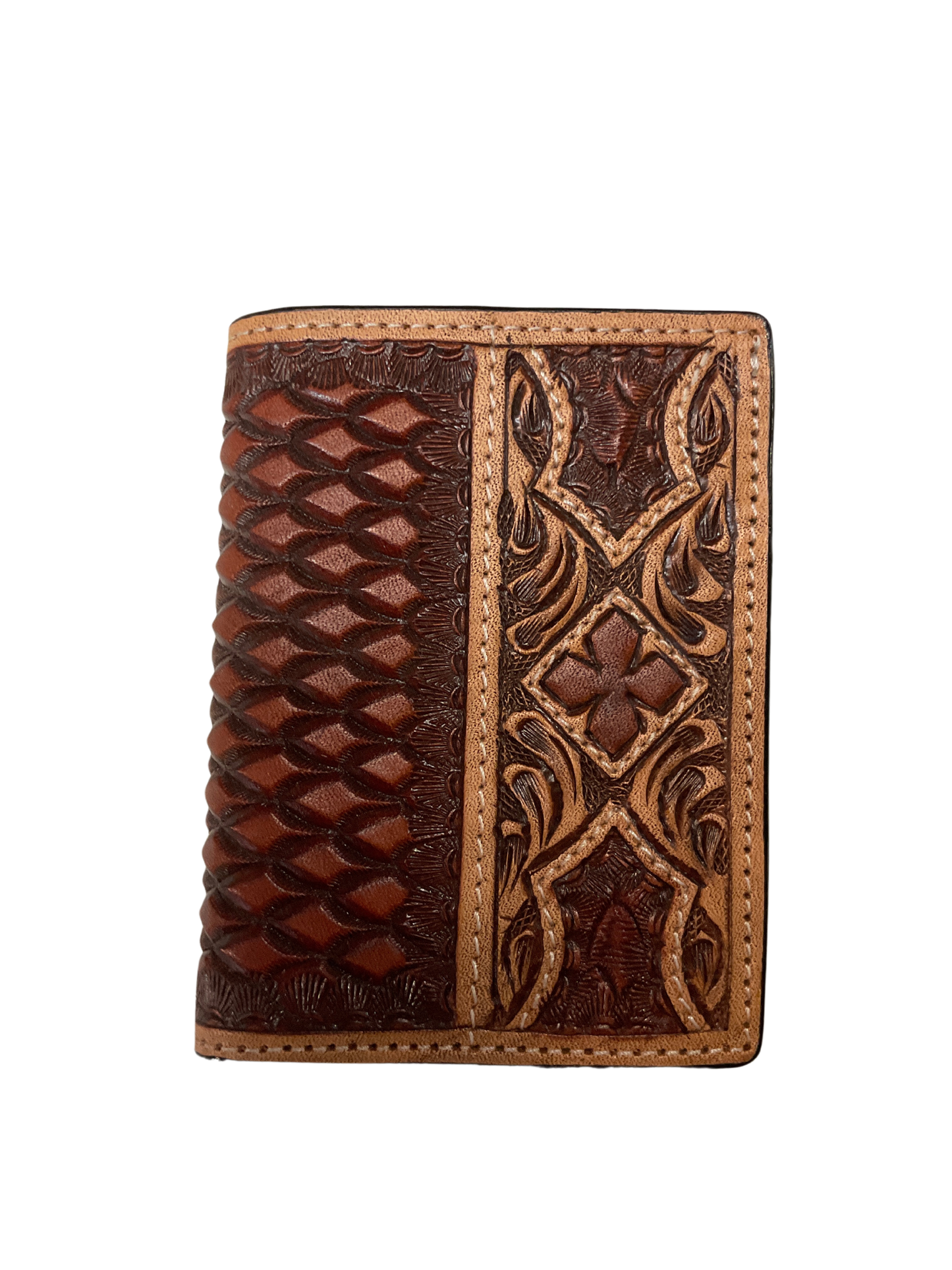 Trifold Wallet w/Carving & Tooling